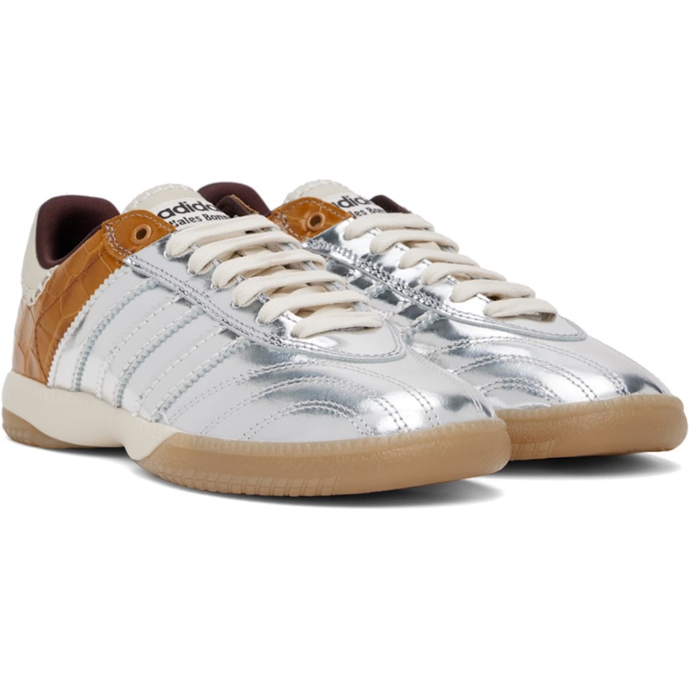 NWT Adidas x Wales Bonner - Unisex Samba Millenium Metallic Sneaker